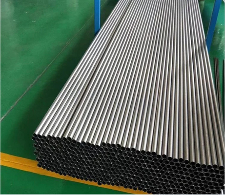 لوله های آلیاژ تیتانیوم خالص Gr3 ASTM B338 لوله تیتانیوم 1 اینچی 2 اینچی برای مبدل حرارتی