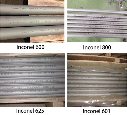 Hastlloy C276 Inconel 600 Tube 601 Inconel 718 مونل لوله بدون درز 625