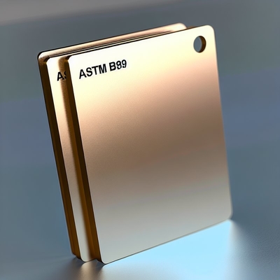 صفحه فلزی برنز ASTM B898، خودکار پولیش شده برای تولید تیتانیوم و فلز روکش‌دار
