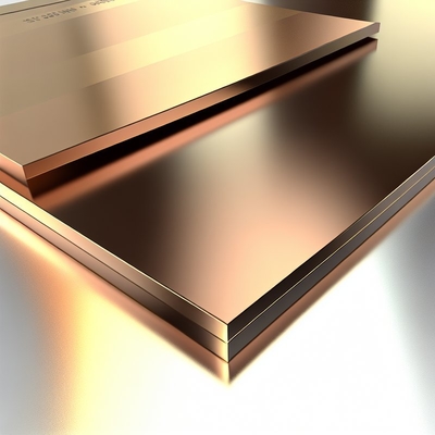 صفحه فلزی برنز ASTM B898، خودکار پولیش شده برای تولید تیتانیوم و فلز روکش‌دار