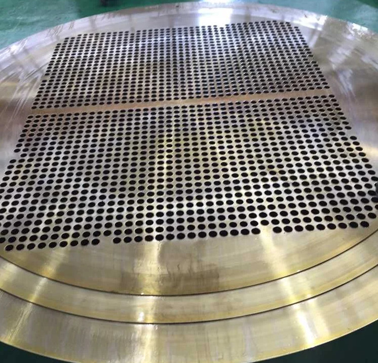 ورق برنجی با روکش 304 لیتری ASTM C52100 ورق لوله برنجی برای مبدل حرارتی صنعتی