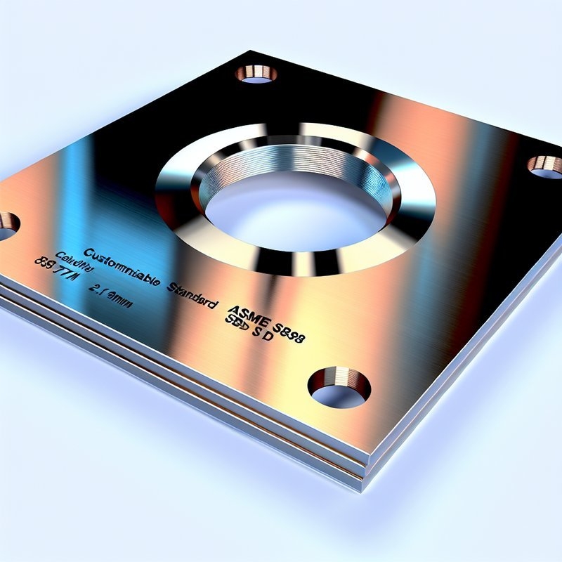 صفحه تیتانیوم پوشش داده شده استاندارد ASME SB898 برای کاربردهای سنگین و ضخامت 2-12 میلی متر